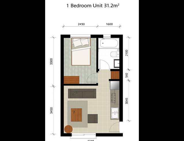 1 BEDROOM APARTMENT FOR SALE IN BISHOPSTOWE